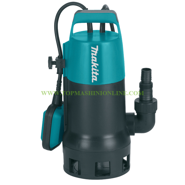 Потопяема помпа за мръсна вода Makita PF1010 1100 W, 240 л/м, 10 мм image