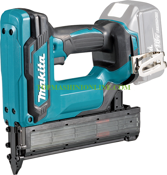 Акумулаторен такер за пирони Makita DFN350Z 18 V, Li-ion, за гвоздеи 15-35 мм / без батерия и зарядно устройство / image