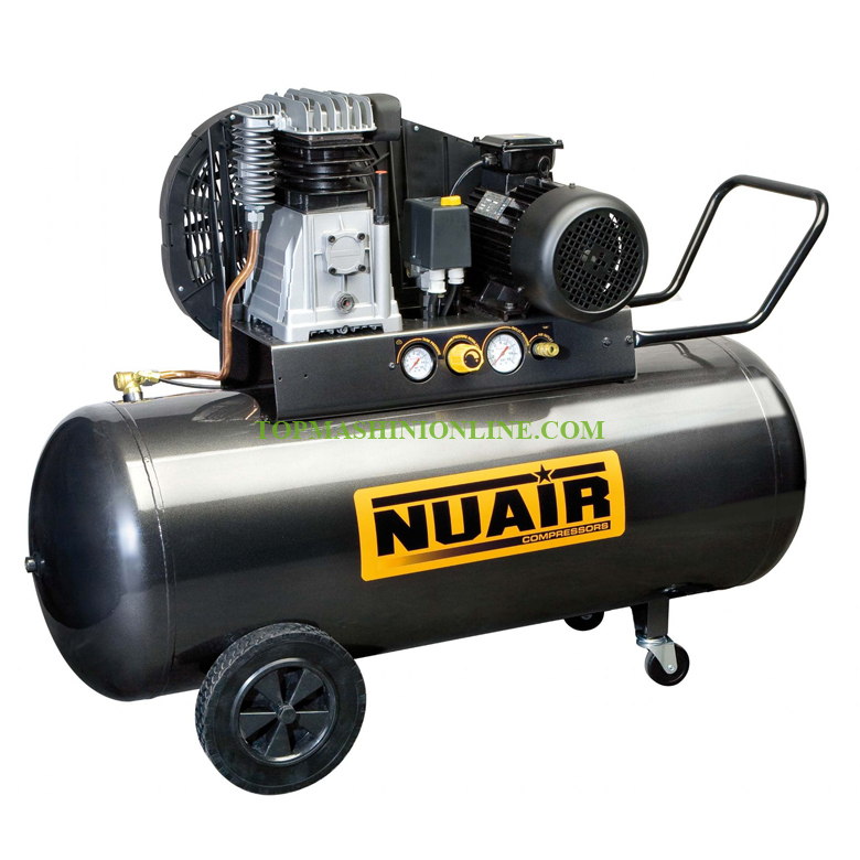 Бутален компресор NUAIR B2800B/3M/200 TECH 2.2 kW, 3 HP, 230 V, 200 л, 330 л/мин image