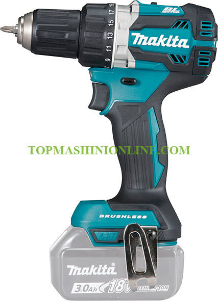 Акумулаторен безчетков винтоверт Makita DDF484Z 18 V, Li-ion, 54 Nm /без батерия и зарядно/ image