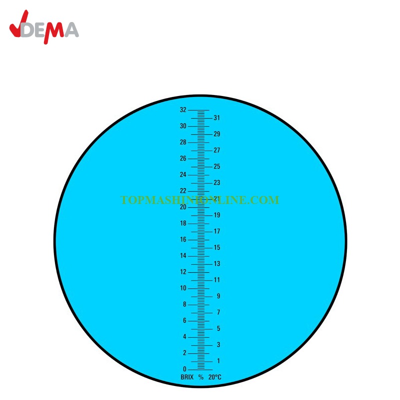 Рефрактометър Dema 94235 ± 0.2 %, 25 мм image