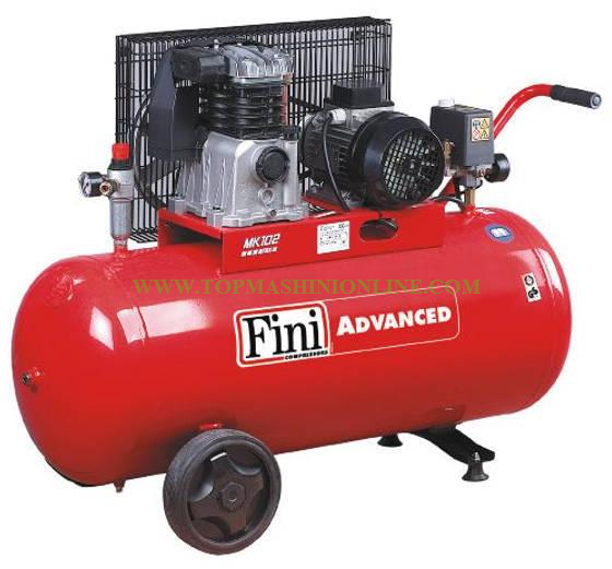 Бутален компресор Fini МК102/90-2М 1.5 kW, 230 V, 90 л., 10 bar image