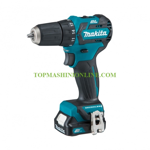 Двускоростен безчетков акумулаторен винтоверт Makita DF332DWYE 12 V, 1.5 Ah, Li-ion, 35 Nm image