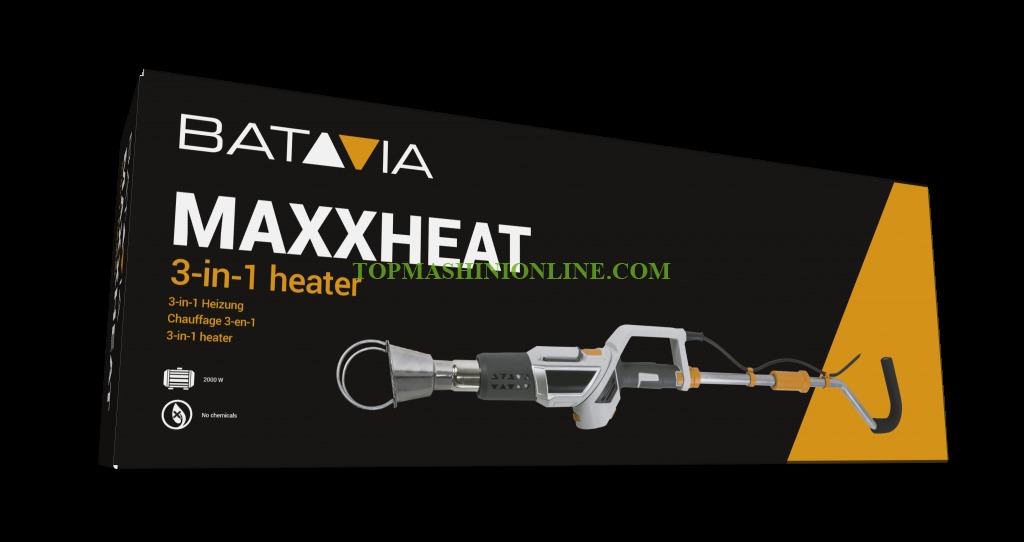 Пистолет за топъл въздух Batavia MAXX HEAT LUXURY 4-в-1 2000 W 600°C image