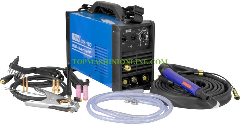 Инверторен електрожен MMA и TIG Gude GIS 160 TIG / HF 160 A, 230 V, Ø 1-4 мм, 20059 image