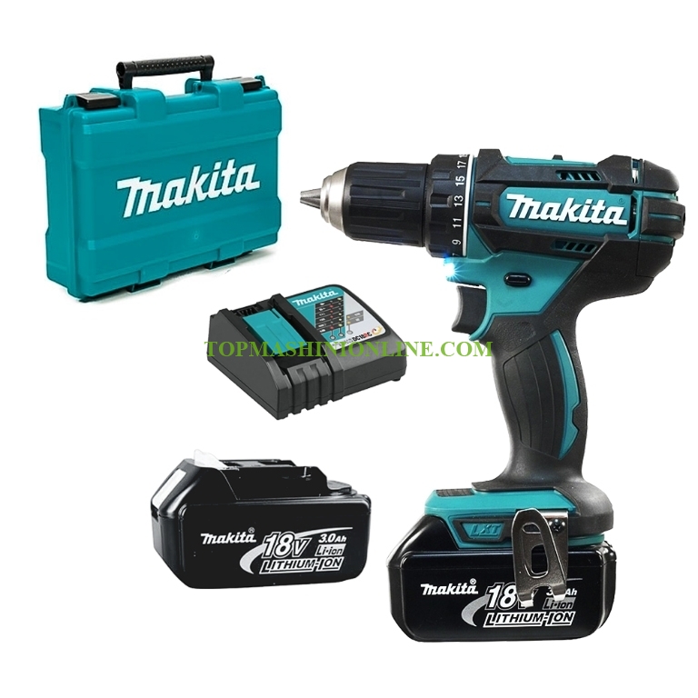 Акумулаторен винтоверт Makita DDF482RFE 18 V, 3 Ah, Li-ion, 62 Nm image