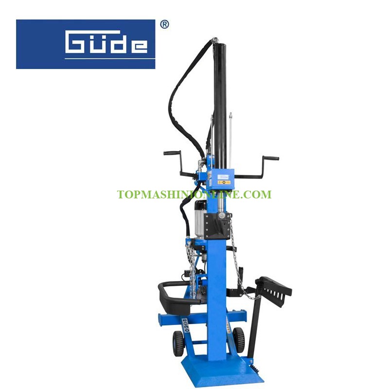 Вертикална трифазна машина за цепене на дърва GÜDE GHS 1000/13TEZ 02060, 400 V, 4.8 kW, 14 тона, 1000 мм image