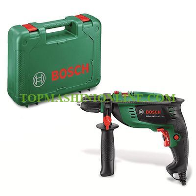 Ударна бормашина Bosch UniversalImpact 700 в куфар, 701 W, 17 Nm, 50-3000 об./мин, 0 603 131 020 image