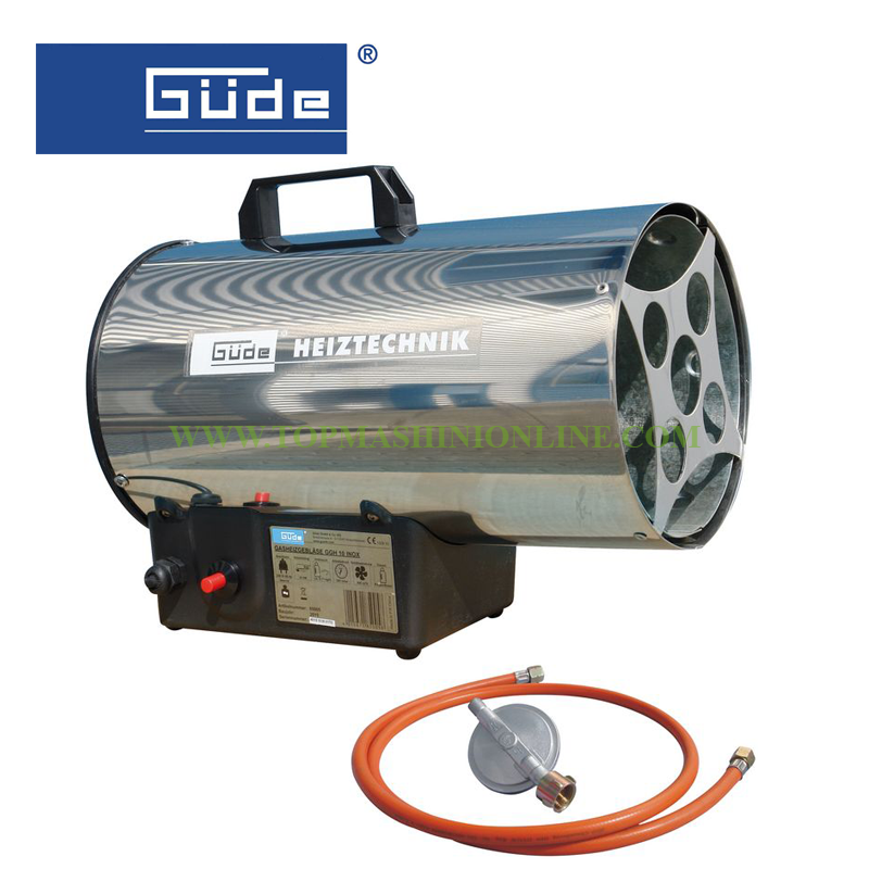 Газов калорифер GÜDE GGH 10 INOX 10 КW, 500 m³/h image