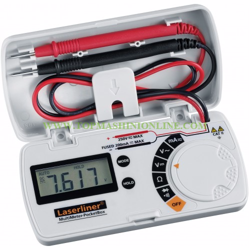 Дигитален мултиметър Laserliner MultiMeter-PocketBox 083.028A image