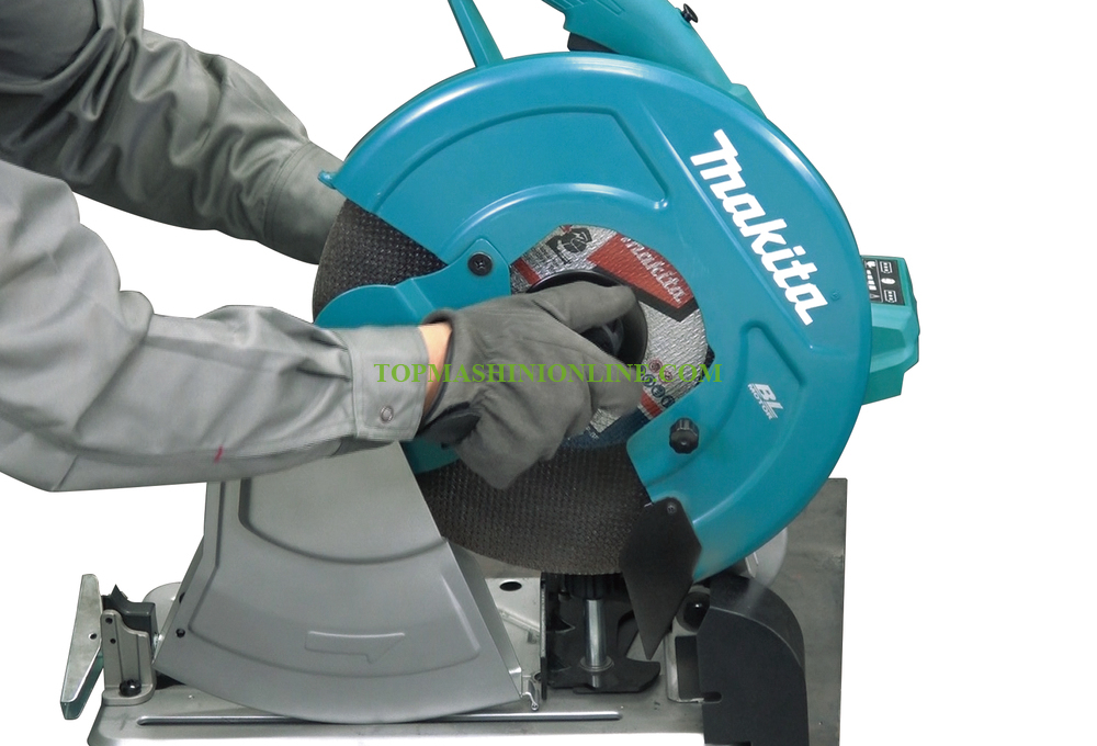 Акумулаторна отрезна машина за метал Makita DLW140Z 18+18 V, диск с диаметър 355 мм /без батерии и зарядно устройство/ image