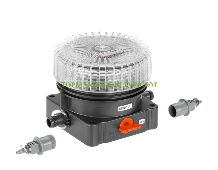 Дозатор за изкуствен тор Gardena Micro-Drip-System 8313-29, 9 V, 1-мин-4 часа, 0.5 bar image