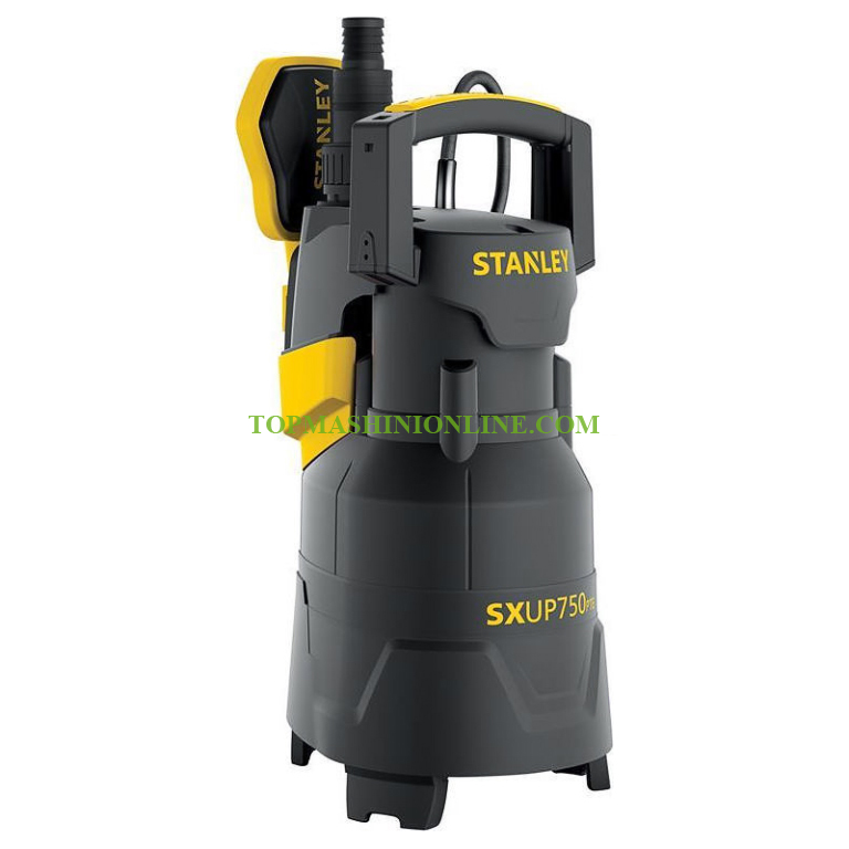 Потопяема дренажна помпа за мръсна вода Stanley SXUP750PTE 1”, 1.1/4”, 1.1/2”, 750 W, 8 м, 13500 л/час image