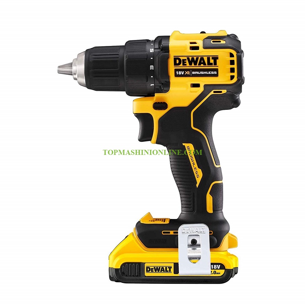 Безчетков акумулаторен винтоверт DeWALT DCD708D2T 2x 18 V, 2.0 Ah, Li-ion, 65 Nm в куфар TSTAK image