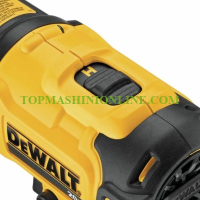 Акумулаторен пистолет за горещ въздух DeWALT DCE530 18 V, 2 степени, 290/530°C, 109/190 л/мин /без зарядно устройство и батерии/ image