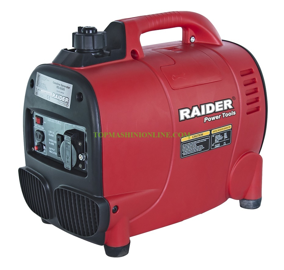 Бензинов инверторен генератор за ток Raider RD-GG05 1.0 KW, 230 V, 53.5 см³, 090102 image