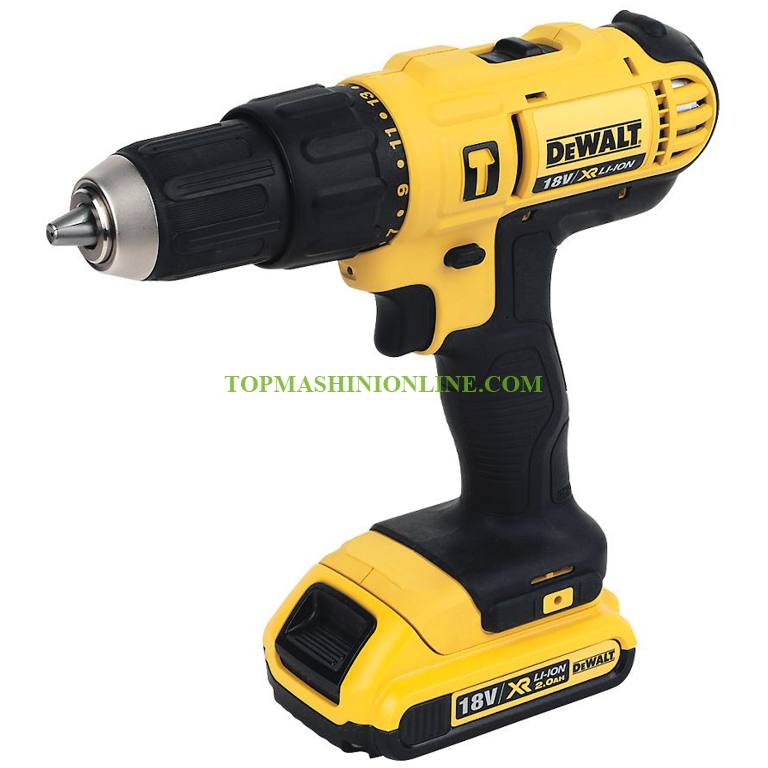 Ударен акумулаторен винтоверт DeWALT DCD776D2 18 V, 2.0 Ah, Li-Ion, 42 Nm, в куфар image