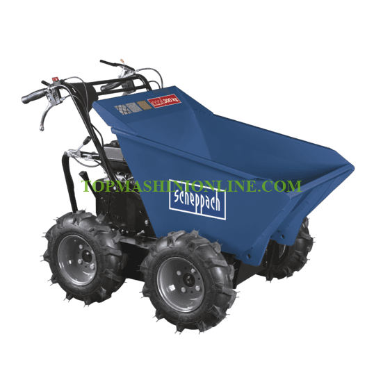 Бензинов градински самосвал Scheppach DP3000 300 кг, 196 см³, 6.5 HP /Scheppach 5908802903/ image