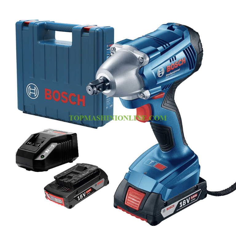 Ударен акумулаторен гайковерт Bosch GDS 250 Li Professional 18 V, 3.0 Ah, Li-Ion, 250 Nm в куфар, 0 601 9G6 120 image