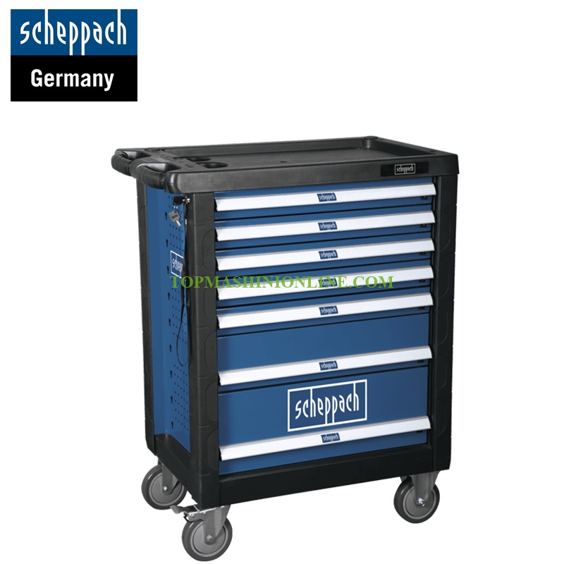 Сервизна количка с инструменти Scheppach TW1000 7 чекмеджета, 263 части /Scheppach 5909304900/ image