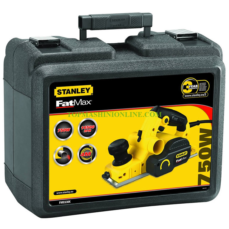 Електрическо ренде Stanley FME630K в куфар, 750 W, 82 мм, 0-2 мм image