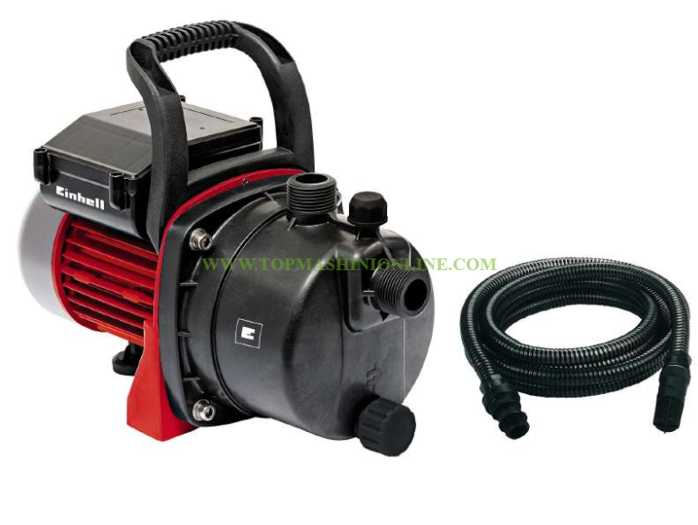 Градинска помпа Einhell GC-GP 6538 Set 650 W, 36 м, 3800 л/ч + Смукателен маркуч 7 м image