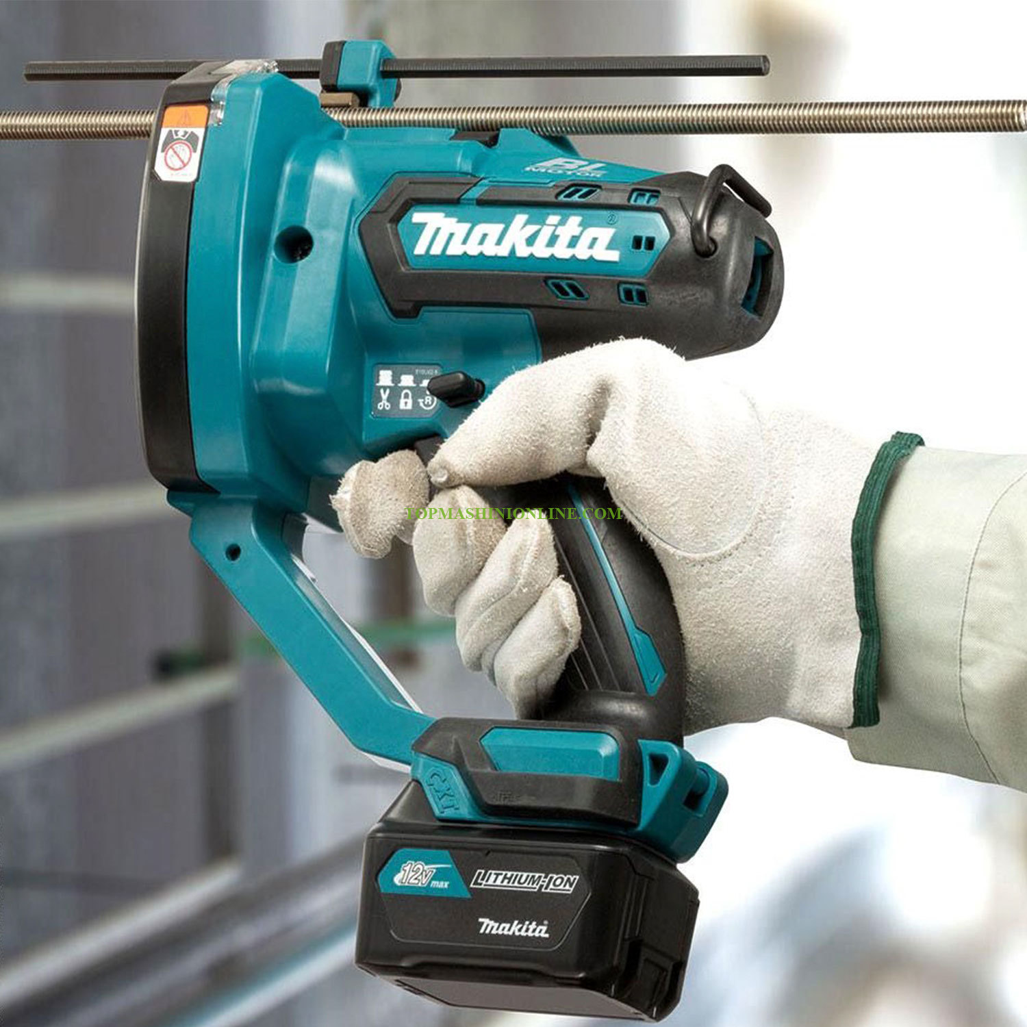 Акумулаторна машина за рязане на шпилки Makita SC103DZ 12 V, M6-M10 /без батерии и зарядно устройство/ image