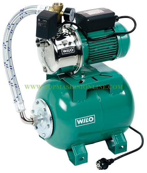 Хидрофор Wilo HWJ-204-X-EM 1100 W, 5000 л/ч, 50 м, 20 л image