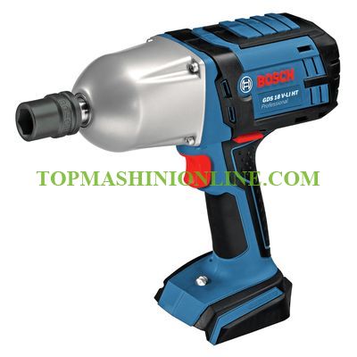 Ударен акумулаторен гайковерт Bosch GDS 18 V-LI HT Professional 18 V, 4 Ah, 650 Nm, 0 601 9B1 300 без батерия и зарядно устройство! image