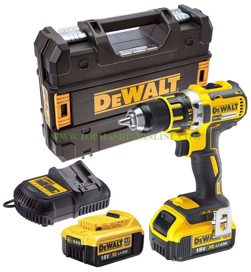 Безчетков ударен акумулаторен винтоверт DeWALT DCD790M2 18 V, 4 Ah, 60 Nm, с куфар image