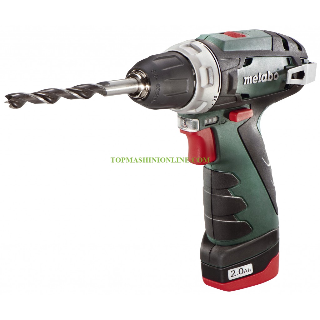 Акумулаторен винтоверт Metabo POWERMAXX BS BASIC с 2 батерии 10.8 V, 2.0 Ah, Li-Ion, 34 Nm, 600080500 image