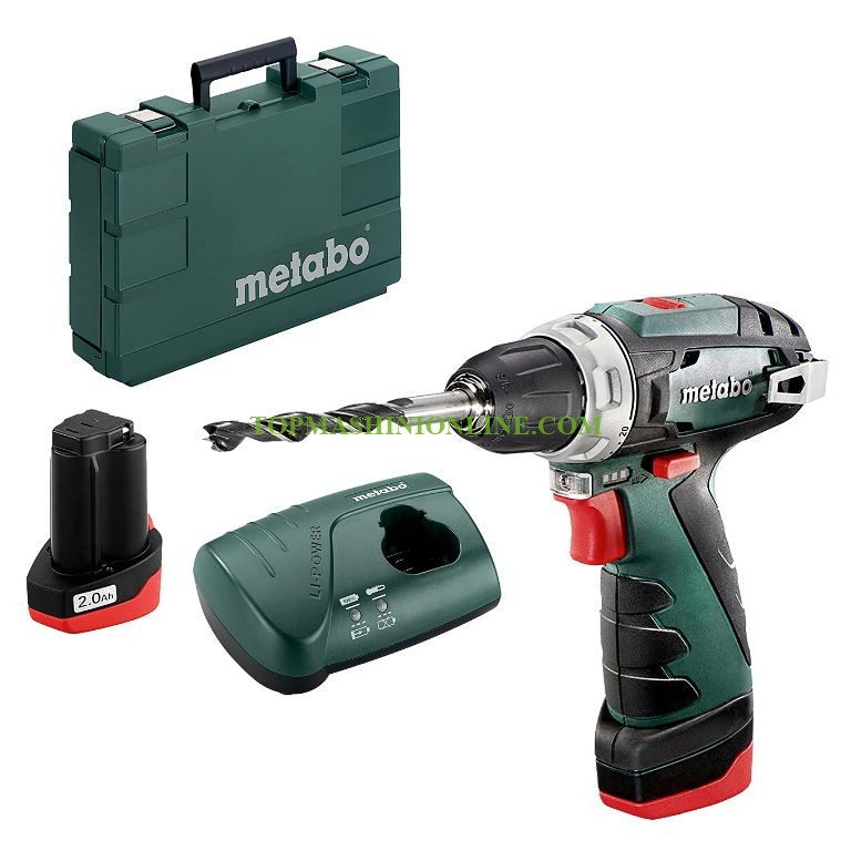 Акумулаторен винтоверт Metabo POWERMAXX BS BASIC с 2 батерии 10.8 V, 2.0 Ah, Li-Ion, 34 Nm, 600080500 image