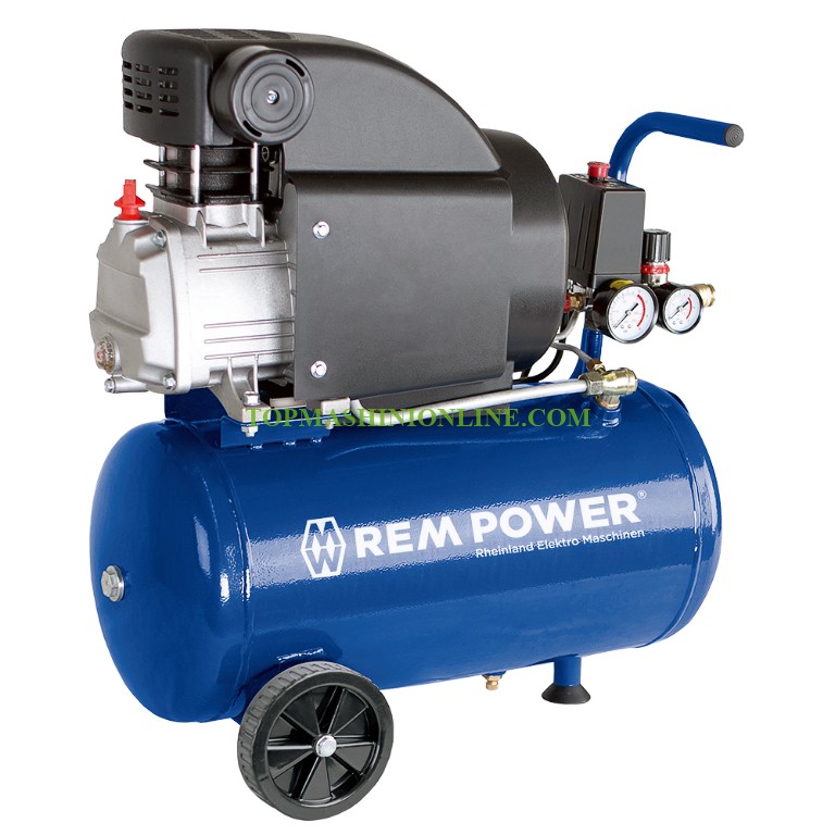 Компресор с електродвигател REM Power E 243/8/50 1.8 kW, 50 л., 8 bar, 227 л/мин image