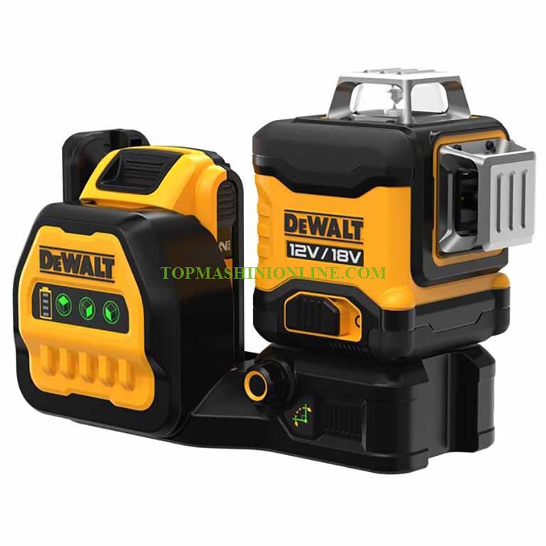 Линеен лазерен нивелир с 3 зелени лъча DeWALT DCE089D1G18 35 м, 0.3 мм/м, 360°, 18V, 2.0Ah Li-Ion image