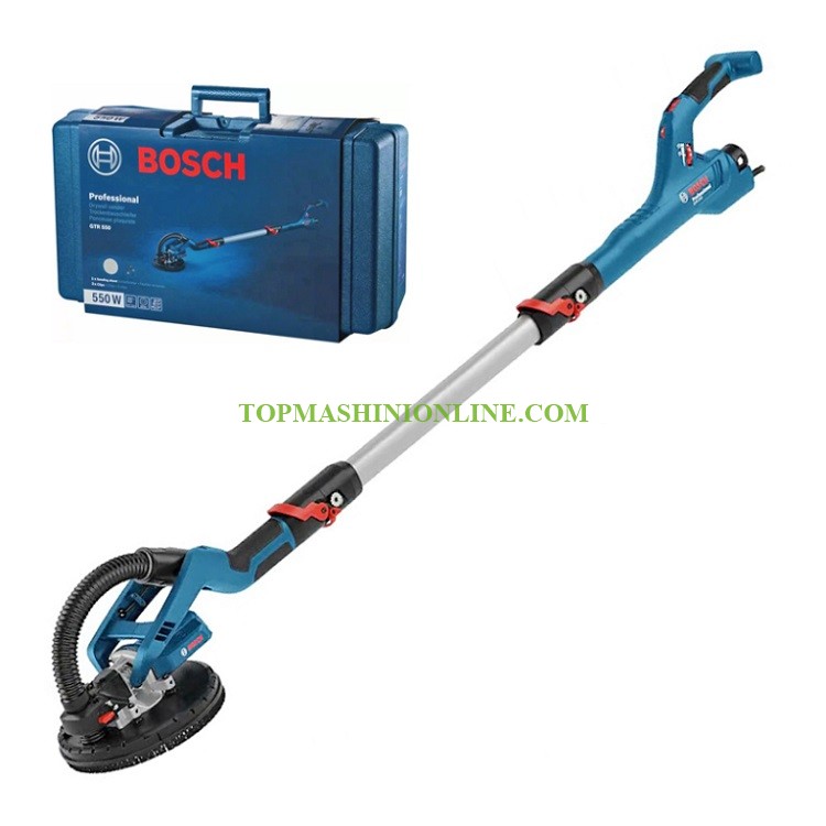 Машина за шлайфане на стени и тавани в куфар Bosch GTR 550 Ø 225 мм, 550 W, 340-910 мин-¹ image