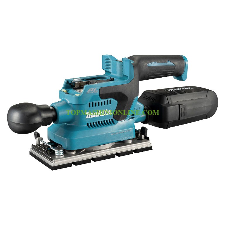 Акумулаторен безчетков ексцентършлайф Makita DBO380Z 18 V LXT, Li-ion,размер на плота 93х185 мм / без батерия и зарядно устройство / image