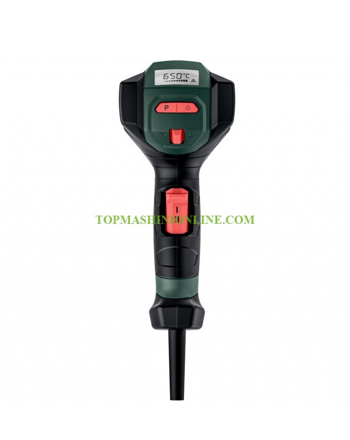 Пистолет за горещ въздух Metabo HGE 23-650 LCD SET 2300 W, 650°C, 500 л/мин, в куфар metaBOX image