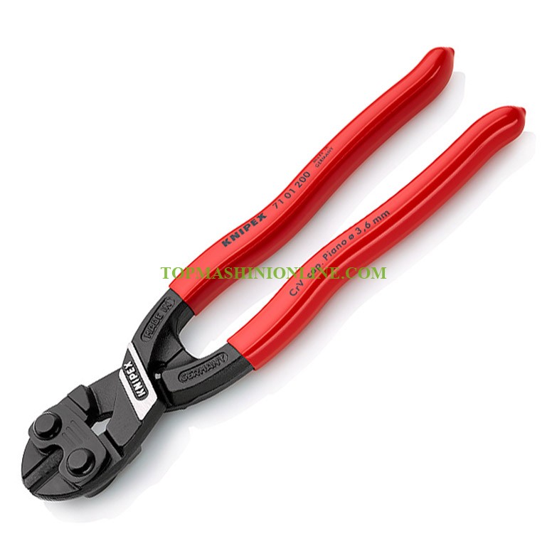 Странични клещи резачки за болтове с изолация с форма 0 Knipex CoBolt 71 01 200 image