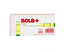 Пластмасов мини нивелир Sola R 100 с дължина 100 мм 01622101 thumbnail image
