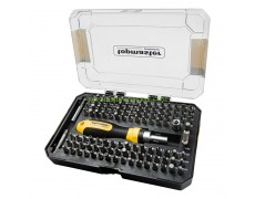 Комплект накрайници-битове с тресчотна отвертка Top Master Pro 223900 115 части thumbnail image
