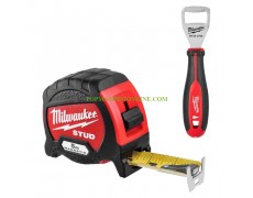 Комплект пластмасова противоударна магнитна ролетка 5 мeтра с отварачка Milwaukee Stud 4932478794 thumbnail image