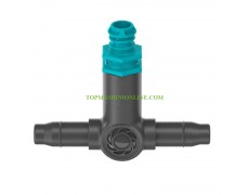 Комплект редови капкообразувател за микронапояване за вграждане до 2 л/ч Gardena Micro-Drip-System 13317-20 10 броя thumbnail image