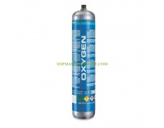 Алуминиев флакон с кислород за газокислородно заваряване и запояване Kemper 571A12 110 литра, 110 bar, M12x1 thumbnail image