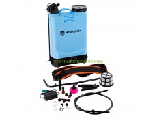 Акумулаторна гръбна хибридна пръскачка 16 литра Hydro-Fix 0550089 с 1 батерия 12 V, 8 Ah 1.5-4 bar за вода, течен тор, дезинфектант и други течности. thumbnail image