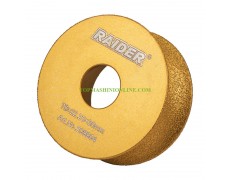 Диамантен диск за ъглошлайф за кръгло шлайфане на ръбове с диаметър &Oslash; 75 мм Raider 209954 и дебелина 30 мм thumbnail image