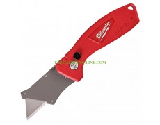 Сгъваем макетен нож с трапецовидно острие Milwaukee Fastback 4932471356 с дължина 157 мм thumbnail image