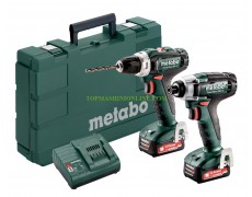 Комплект акумулаторен винтоверт Metabo PowerMaxx BS 12 и акумулаторен гайковерт Metabo PowerMaxx SSD 12 - COMBO SET BS + SSD 12 V, 2x2.0 Ah, Li-Ion, 40/115 Nm, 685166000 thumbnail image