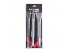 Комплект длета за къртач SDS-plus Raider 159904 3 броя с дължина 250 мм thumbnail image