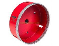 Диамантена боркорона с диаметър Ø 115 мм за ъглошлайф Raider 157865 М14 за пробиване на керамични плочки и гранит thumbnail image