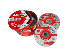 Карбофлексов диск за рязане на неръждаема стомана Raider RDP 160160 125х1х22.2 мм A60T Inox 50 броя в кутия thumbnail image